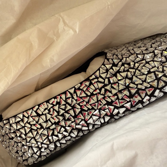 $1400  Magical Proenza Schouler Glove Embellished Leather Ballet Flats size 38 - Picture 6 of 7